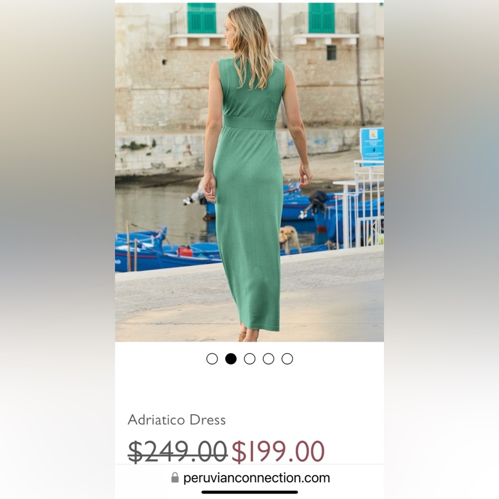 Peruvian Connection White Maxi Dress - Picture 9 of 9